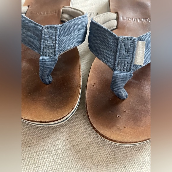 Hari Mari Boys Leather Flip Flops Size 12/13 - Picture 2 of 9